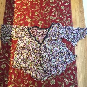 Free people oversized short kimono